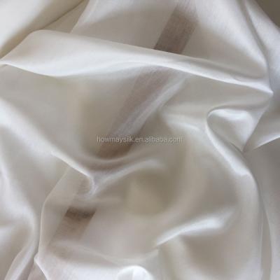 China organic howmay blend 9m/m cotton silk fabric 55