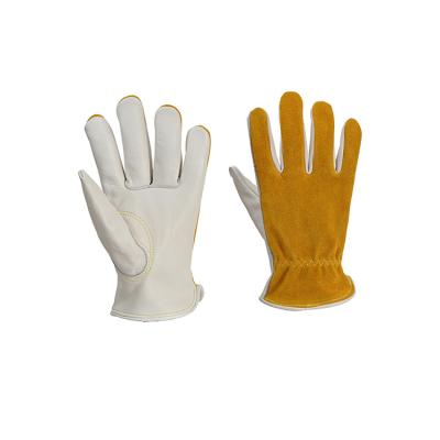 China Anti-Cut Factory Wholesale Mens Leather Gardening Gloves Working Furniture Gloves for sale