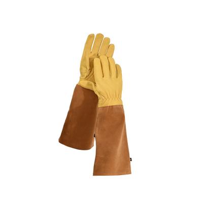 China Hot Selling Men Rose Pruning Gloves Work Hand Protection Factory Women Outdoor Gardening Gloves for sale