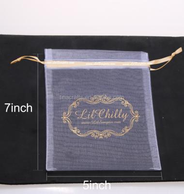 China Recyclable Organza Gift Bags / Wholesale Organza Pouch for sale