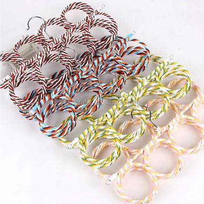 China Wholesale Multifunctional Decorative Folding Ring Scarf Hanger for sale