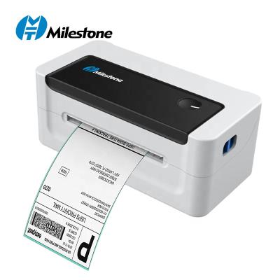 China Hot Selling Black And White 4 Inch Milestone MHT-L1081 Sticker Machinery Of Shipping Labels Label Printer for sale