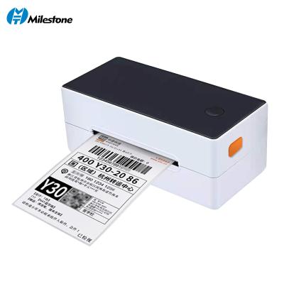 China Black+White 2021 Hot Sale 4Inch Label Printer Tracking Number Printer for sale