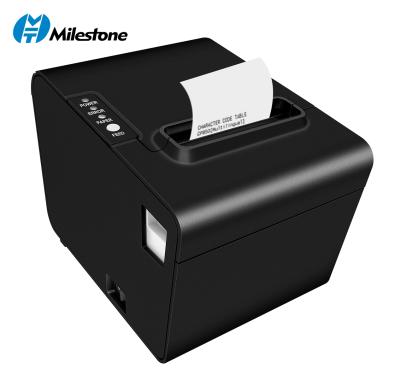 China Black and White Kitchen Milestone Printer MHT-P80A P80B 80mm Thermal Receipt Printer with USB Enthenet Serial Blue Tooth wifi interface for sale