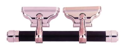 China Copper Color Plastic Coffin Handles With Plastic And Metal Pipe / Zamak Lugs for sale