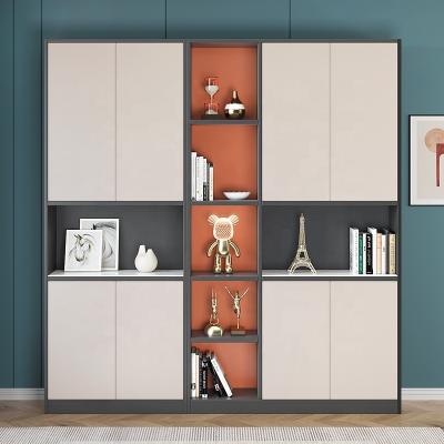 China (Other) Adjustable Large Capacity Storage Combination Cabinet Bookcase with Six Layers of Storage Space for sale