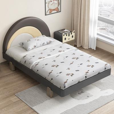 China Factory Wholesale Modern Solid Wood Kids Single Bed For Boys Girls for sale