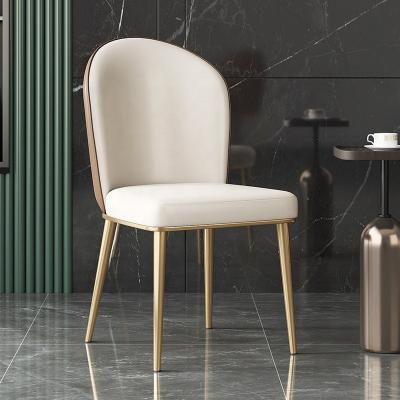 China (Other) Adjustable Durable Comfortable Modern Luxury Upholstered Dining Chair For Restaurant for sale