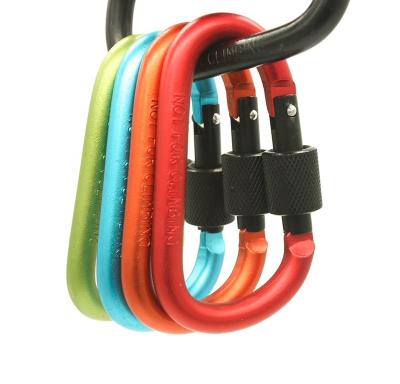 China Aluminum Clip and Carabiner Hook (Large) for Camping for sale