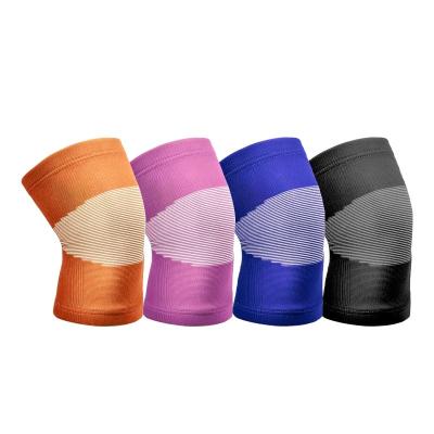 China Adult Compression Sleeve Knitting Knee Brace Support for sale