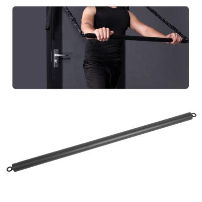 China Home Exercise Workout Bar Fits All Clip Resistance Bands Portable Resistance Bands Exercise Bar For Fitness Home Gym Workout for sale