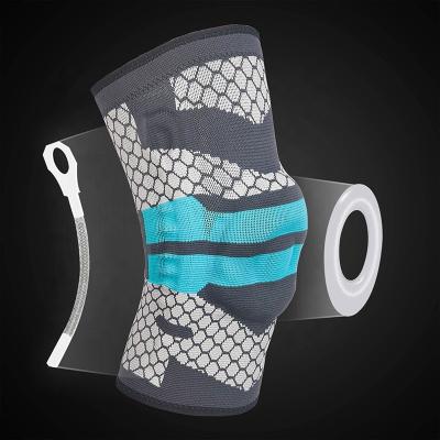 China Adult Joint Strength Tool Spring Knee Support Brace Pads For Basketball for sale