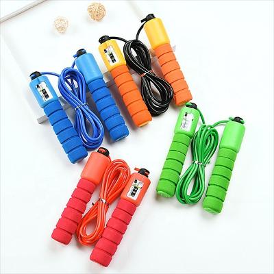 China Plastic Wholesale Mini Home Gym Workout Equipment Supporting Adjustable Speed ​​Jumping Jump Rope for sale