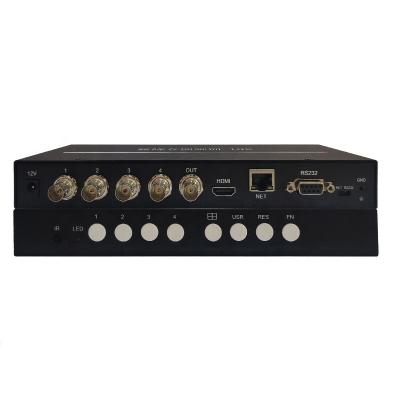 China Input voltage: AC 220V@50HZ ETV single phase hd wall controller quad screen splitter 4x1 video video wall splicing processor for sale