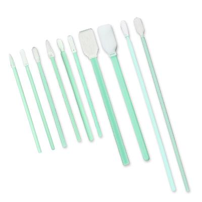 China Clean Dustproof Swabs Swab Foam Cotton Polyester Cleanroom Industrial Cleaning Lint Free Swab for sale