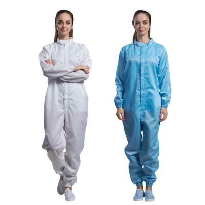 China All Kinds Of Cleanroom Anti-Static Waterproof Uniform Workshop Clothes Dustproof Esd Dustproof Garment Workshop Clean for sale