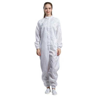 China All Kinds Of Clean Workshop Garment Electronics Factory Unisex Dustproof Esd Cleanroom Antistatic Overalls for sale