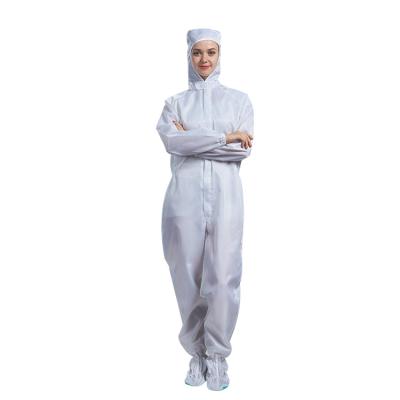 China All Kinds of Cleanroom Dustproof Class 100 Esd Coverall Dustproof Cleanroom Working Clean Workshop Global Unisex for sale