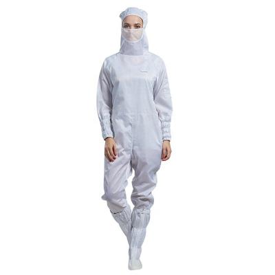 China All Kinds Of Safety Clean Dustproof Hooded Cleanroom Clothing Workshop Workwear Esd Coverall Anti-Static Suits for sale