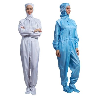 China All Kinds of Overall Esd Cleanroom Overalls Workshop Dustproof Anti-Static Clothing Dust-Proof Uniform Clean Garment for sale