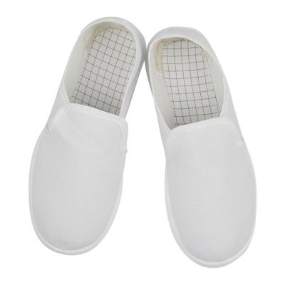 China Antistatic Reusable gmp shoes Dustproof PU Outsole Esd Safety Cleanroom Shoes Antistatic for sale