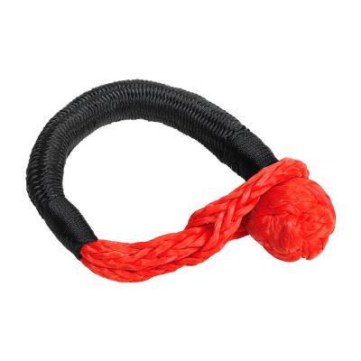 China Customzied Customzied Soft Waist Shakle Rope Off Road Recovery Kit UHMWPE Shackle for sale