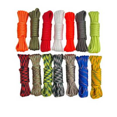 China 4mm 10ft outdoor 550lbs paracord for camping tent backpack kit for gift paracord rope for sale