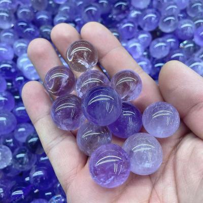 China Natural Europe Reiki healing stone mini Rose Quartz Amethyst Ball for gift for sale