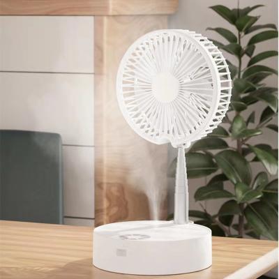 China Amazon Hot Selling Mini Fan Portable Fan With 2021 New Rechargeable Foldable Foldable Stretchable Humidifier for sale