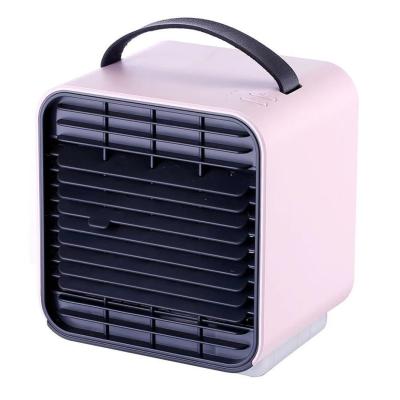 China Foldable Mini Humidification Fan Desktop Air Mist Fan Portable Cooler Manufacturers Sales for sale