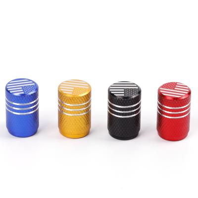 China Aluminum Alloy Custom Automotive Bicycle Valve Cover Stem Cover for sale