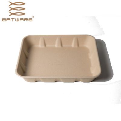 China 2183ml Eco-Friendly Disposable Take Out Bento Lunch Containers for sale