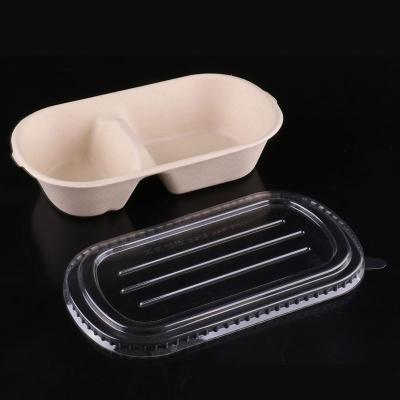 China EATware Disposable PET Lid For 800/850/1000ml Take Out Container for sale