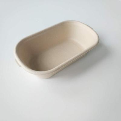 China 700ml Disposable Wholesale Compostable Box 100% Biodegradable Take Out Containers for sale