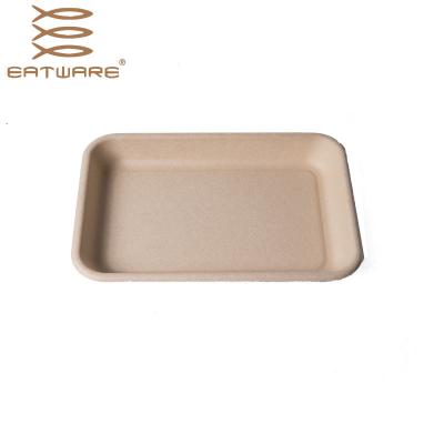 China BPI Disposable PFAS China Pfas Certification Free Chemical Free Oven Freezer Safe Vegetable Tray for sale