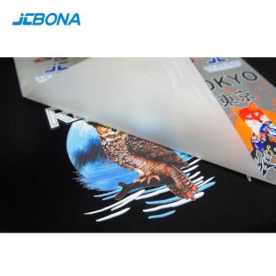 China Clothing JCBONA 120cm double sided cold tear release film dtf pet film 60cm for sale