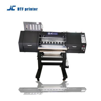 China Suitable For All Kinds Of Full Automatic T-shirt Machine Dtf Hot Melting Vinyl Powder And Cloth Printing New Design Color Card Printer for sale