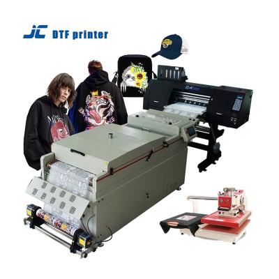 中国 Suitable for all kinds of T-shirt watercolor printer multi-function automatic hot head Inkjet Printer Print and fabric printing wholesale price press 販売のため