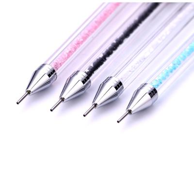 China Top Selling NAIL Double Heads Professional Portable High Quality Nail Drill Pen Nail Art Design Tool Pen Shape Nail Drill for sale