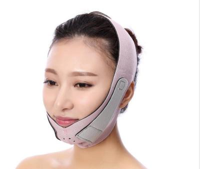 China New Beauty Soft V Shaper Facial Mask Face Slimming Tape Strap Double Chin Reducer Face Lifting Bandage Tight Belt Small for sale