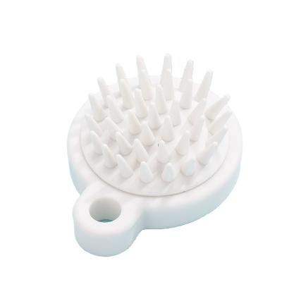 China Wholesale High Quality Waterproof Fashion Soft Silicone Eco-Friendly Soft Silicone Hair Massager Brush Beauty Barber Portable Mini Washing Clean Comb for sale