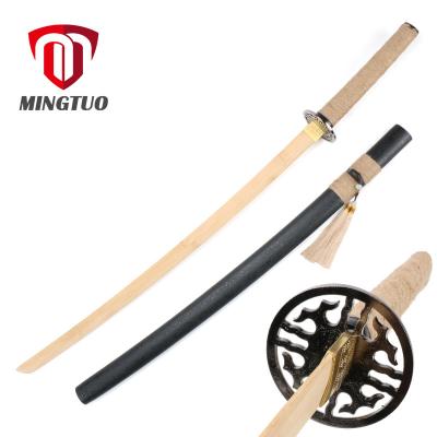 China Genuine Katana Kids Toy Wholesale Wooden Katana Sword for Kids Samurai Sword Set for sale