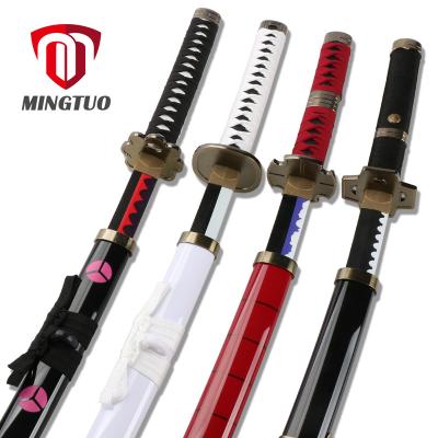 China Sword Sword 104cm Toy Handmade Wooden Ninja Swords Katana Anime Cosplay Weapon Prop Roronoa Zoro de Katana for sale