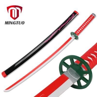 China Anime Props Wholesale Katana Kimetsu No Yaiba Cosplay Demon Slayer Kamado Nezuko Wooden Sword for sale