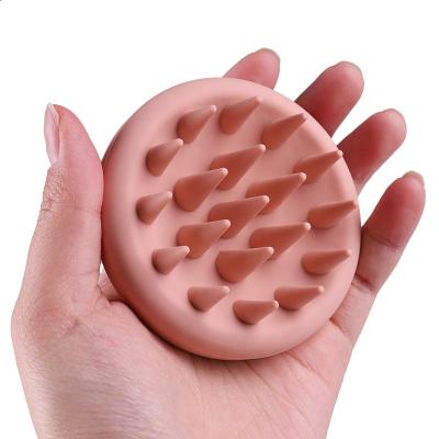 China Factory Price Low Factory Price Silicone Hair Wash Scrubber Wholesale Silicon Waterproof Massage Shampoo Comb Scalp Head Brush for sale