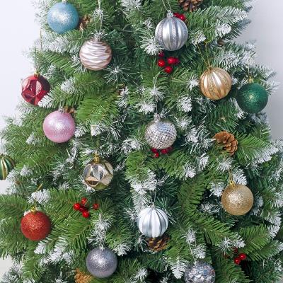 China 2022 New Year's Eve Shatterproof Ball Small Shatterproof Ball Christmas Ornaments Bell Tree Ornaments Christmas Decoration Party Decor Party Pendant 2022 for sale