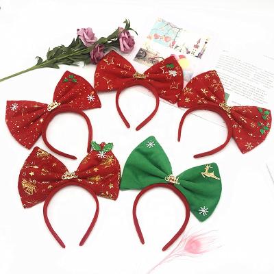 China Party Decoration Christmas Headband Kids Christmas Hair Accessories Hair Accessories Bands Merry Christmas Decoration for sale