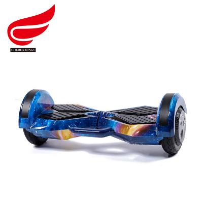 China Self Balance Car Hover Board Electric Balance Scooter With Strip Light Large 8 Inch Wheel for sale