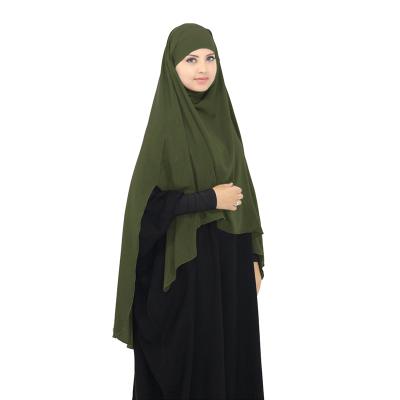 China Muslim Baju Scarf Styles Women Khimar Prayer Hijab Jilbab Products Islamic Scarves Wear Turkey Prayer Cloth Niqab M-2XL Arabic for sale