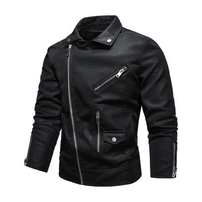 China QUICK DRY gym tops winter men's fashion leather anorak slim stripper coat outdoor sport warm coats plus size men's jacket for sale